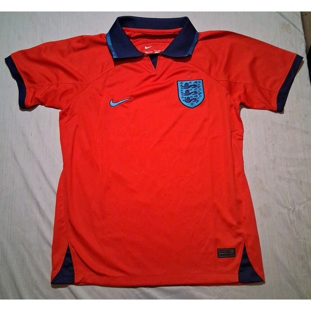 2022 Nike England Soccer Club World Cup Red Jersey Size XLarge - Picture 2 of 6